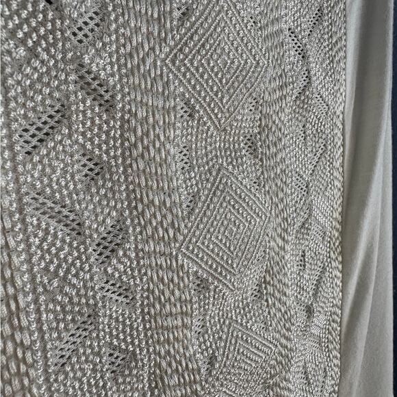 American Eagle Outfitters Cream Backless Peplum Camisole XS - Picture 4 of 7